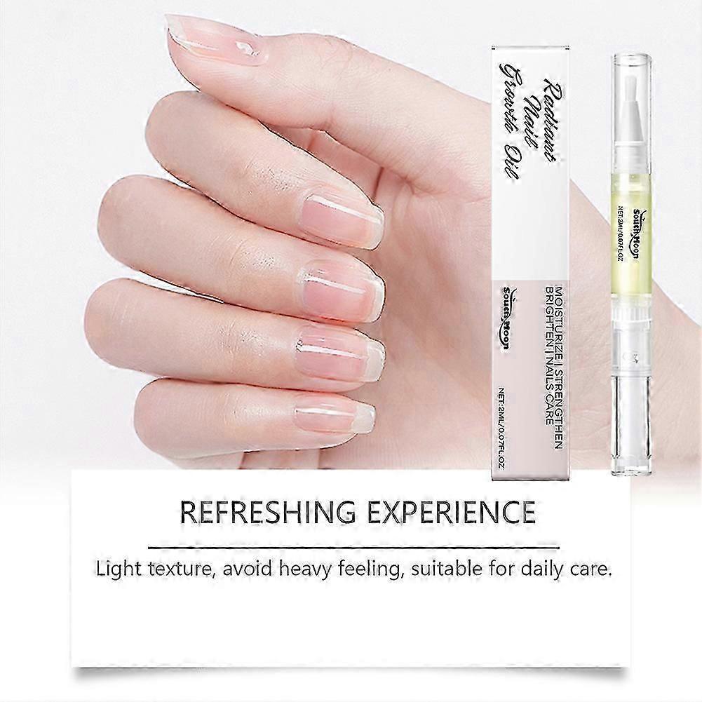 Nail Growth Repair Oil, Strengthening & Moisturizing Cuticle Care, Fast-Acting Nail Strengthener for Instantly Stronger Nails