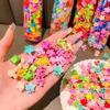 Colorful Hair Flower Clips for Babies & Toddlers - Small Hairpin & Claw Clip Accessories for Girls