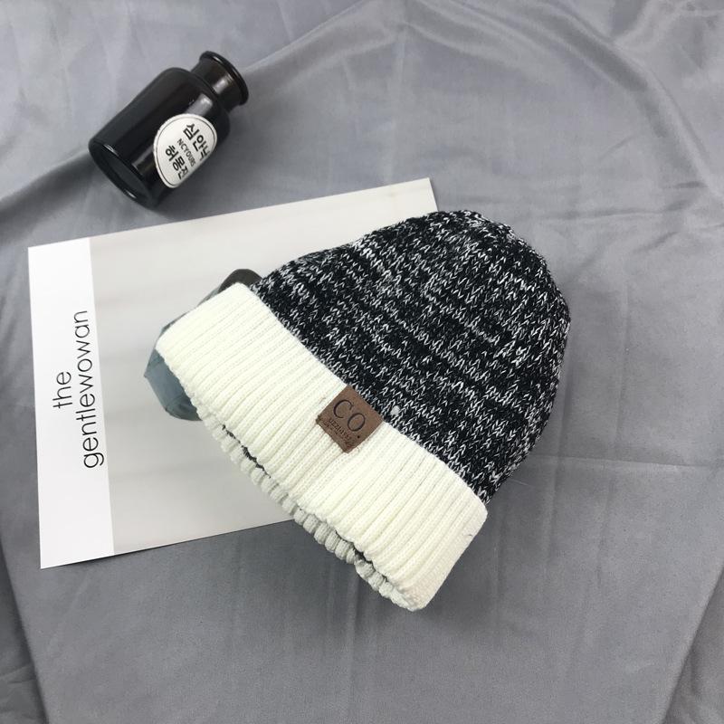 Autumn and Winter Knitted Woolen Hat Korean Style Fashionable Velvet Warm Ear Protection Male and Female Student Young Couple Cold Hat