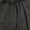 LANVIN LA COLLECTION Made In Japan Wool Blend Gown Coat M Gray Men's Used