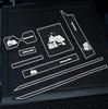 New Suzuki Jimny Interior Noise Cargo Drink Accessory Pocket Scratch Noise Custom 8 Pieces JB64/JB74 Parts, Anti-Slip Belts, Reduction, Bag, Console,