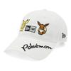 New Era GF 920LV Pokemon Pikachu and Eevee 14124322 Cap, White,