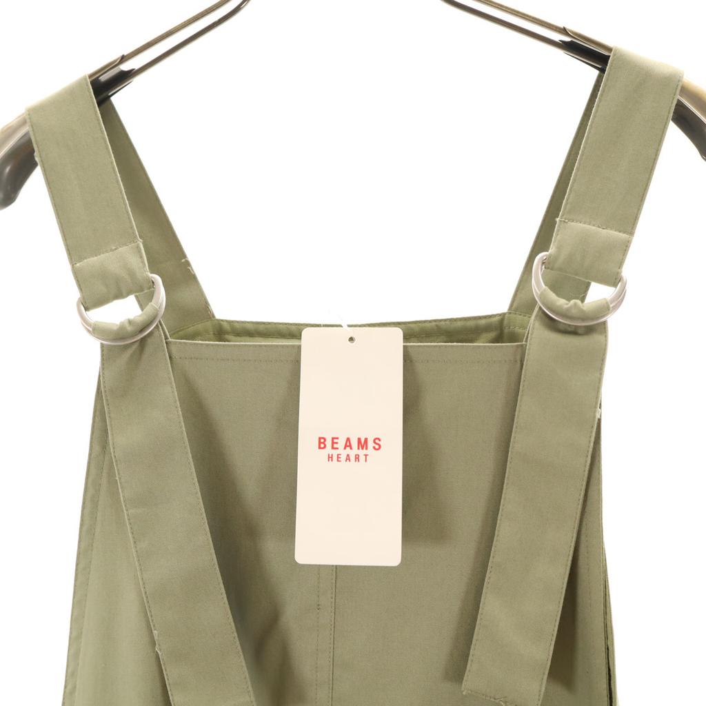 unused BEAMS HEART Jumper skirt FREE Olive Women Used
