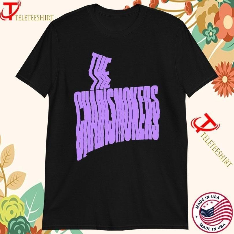 The Chainsmokers Logo T-shirts Gift For fan bLACK Unisex T-Shirt XXXL