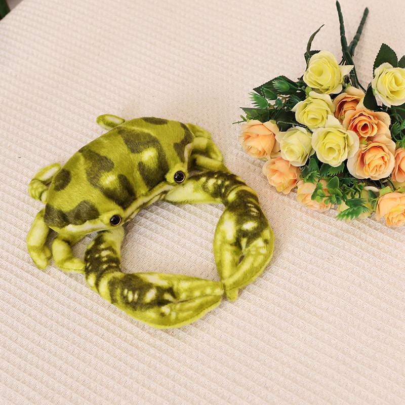 Creative Simulation Crab Doll Plush Toy Hairy Crab Doll Home Decoration Ornament Children's Soothing Ragdoll