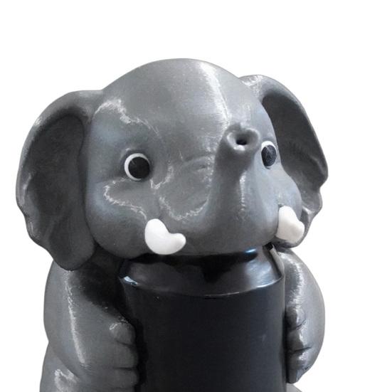 Copri Lattine Bevande Dinosauro Ippopotamo Rana Elefante Tappo Protettore per Bibite, Coperchi Animali Carini Stampati 3D, Protezione da Polvere e Mantenimento Carbonatazione