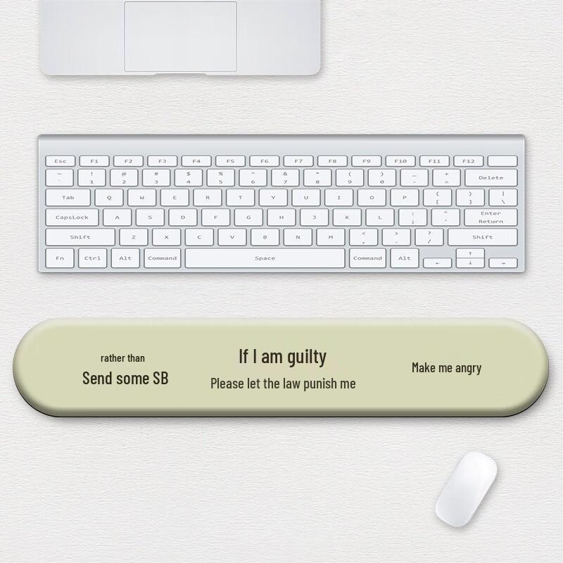 Cartoon Ergonomic Wrist Rest Mouse Pad & Keyboard Mat