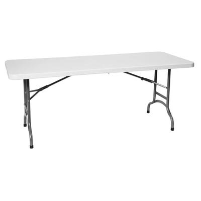 Składany stół cateringowy, biały, 183x75cm, do 150kg, Hendi 810910