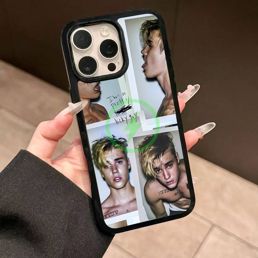 Sänger J-Justin B-Bieber Handyhülle Magnetisch Für IPhone 17 16 15 14 13 12 11 Pro Max Für Magsafe Magnetische Rückabdeckung
