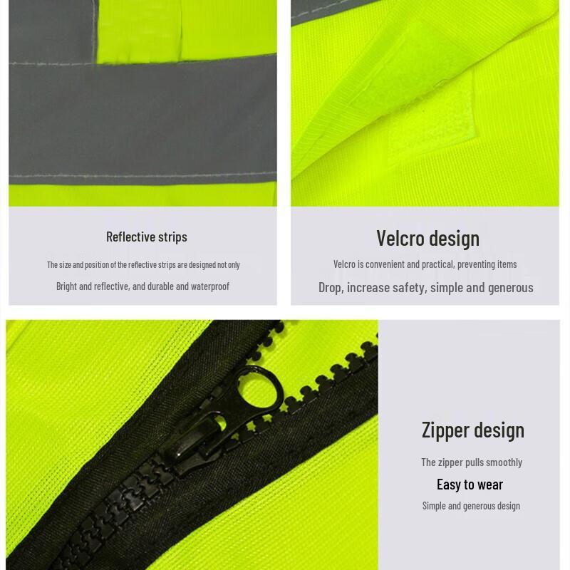High-Visibility Reflective Safety Vest