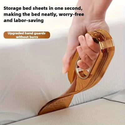 Nuevo Organizador de Sábanas y Colchón Eleva la Cama Para Solucionar el Hueco y lo Inserta en la Cama Para Ahorrar Esfuerzo al Cambiar la Sábana