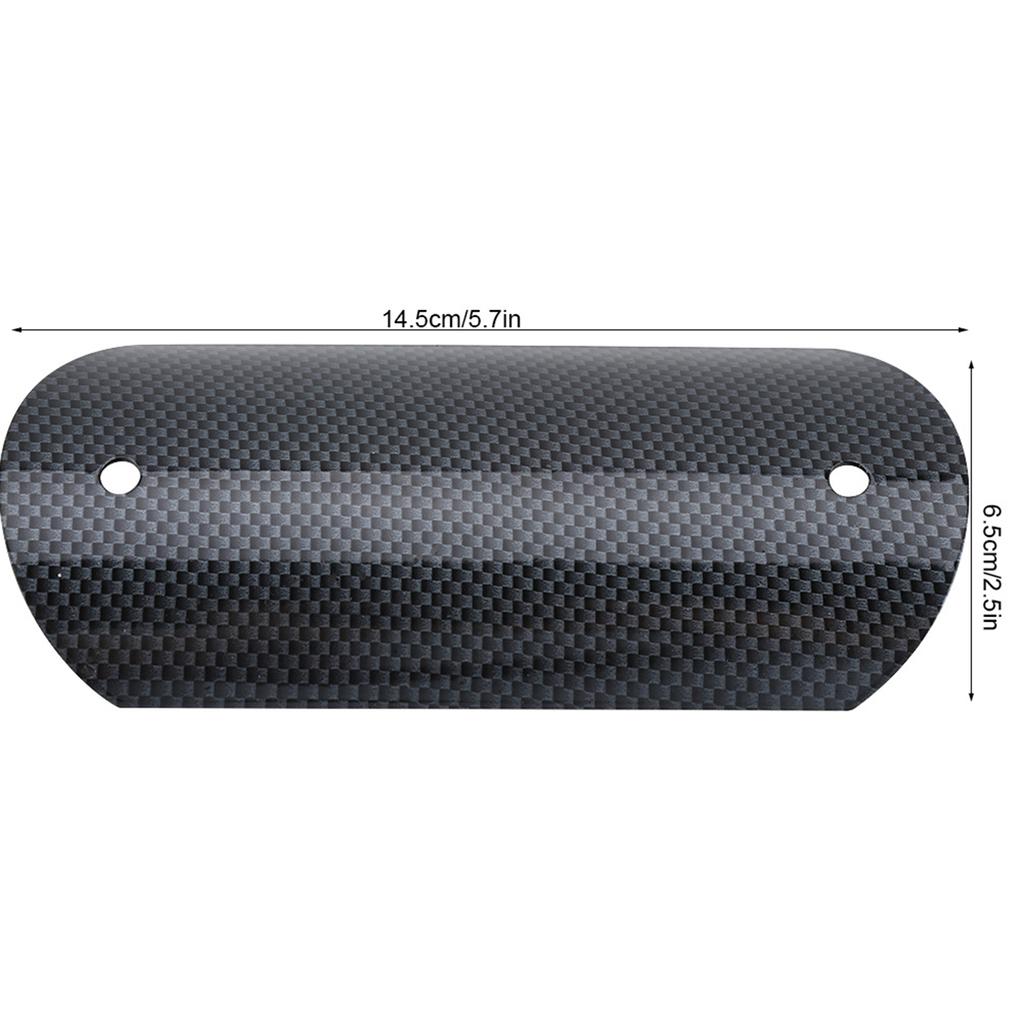 Motorcycle Exhaust Middle Pipe Heat Shield Link Tube Protector Cover Heel Guard (#4)