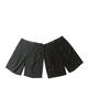 BESLOW Pin Stripe Bermuda Shorts Gray