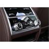 For BMW X3 G01 X4 2018- Knob Ring Decor 2X Silver Aluminum Rear AC Adjusting