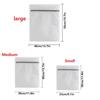 4/3 Pcs Mesh Laundry Bags Set Delicate Lingerie Wash Bags Anti-deformation Winding College Dormitory Dirty Clothes Storage Bags