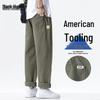 Mark Fairwhale Men's Loose Fit Straight-Leg Cotton Cargo Pants