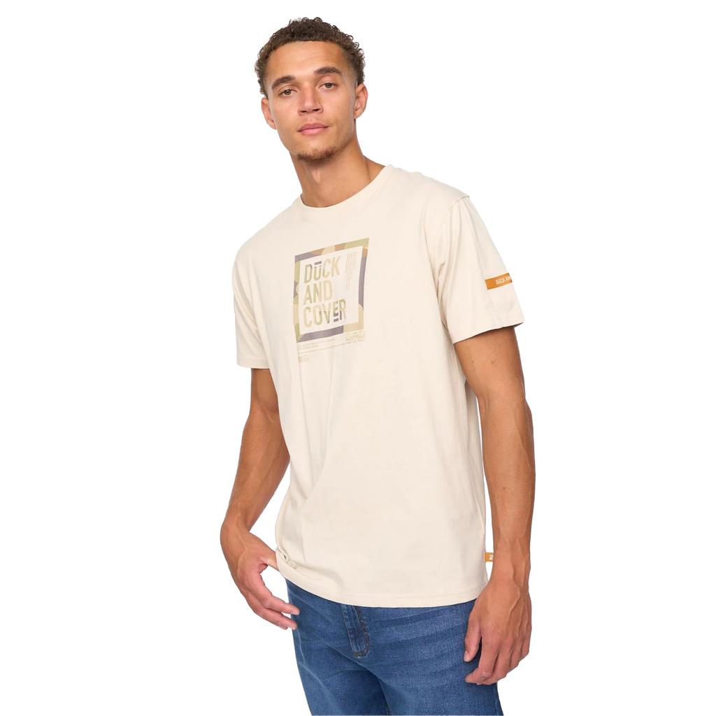 Duck and Cover Mens Primatic T-Shirt