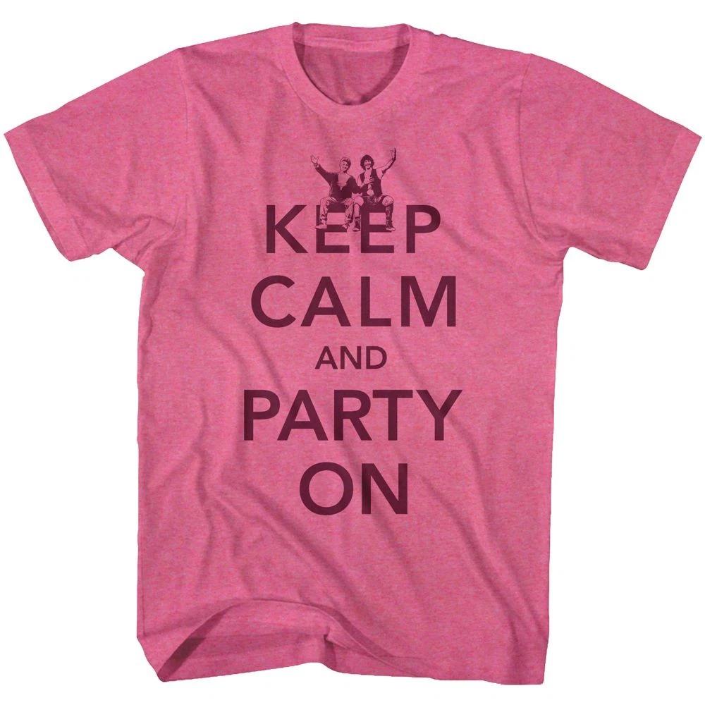 Bill And Ted Party Retro Pink Heather Movie  Children s T-shirt 150