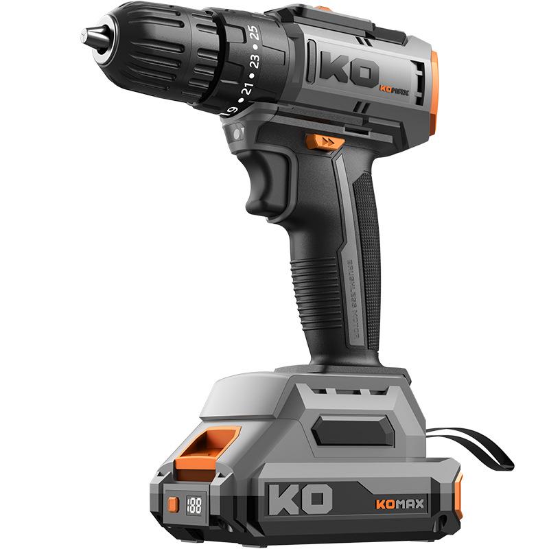 Cordless Brushless Impact Drill: Multifunctional Electric Screwdriver & Pistol Hand Drill for Household Use.