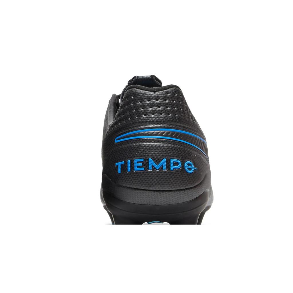 Nike Tiempo Legend 8 Pro FG 'Black Blue Hero' (Unisex) Black / Blue Hero / Black Soccer Shoes AT6133 004