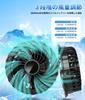 KLIFE Workwear with Long 3D Circulating Airflow Cooling Adjustable UV PSE Workwear with Fan Heat Unisex Air-Conditioned Fan, 30,000mAh High-Capacity,