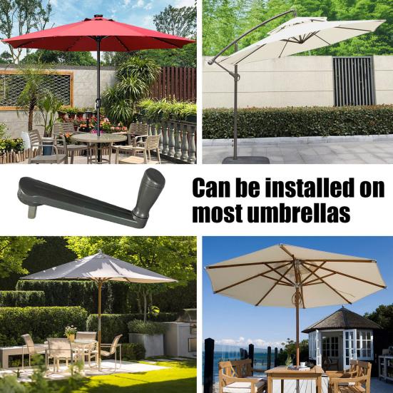 Yousheng Universal Μανιβέλα Ομπρέλας Αίθριου Εξωτερικού Κήπου Αγοράς Παραλίας Ομπρέλα Σκίασης Ήλιου Ανταλλακτικό Μανιβέλας Ομπρέλας Αίθριου Αξεσουάρ Ομπρέλας Αίθριου