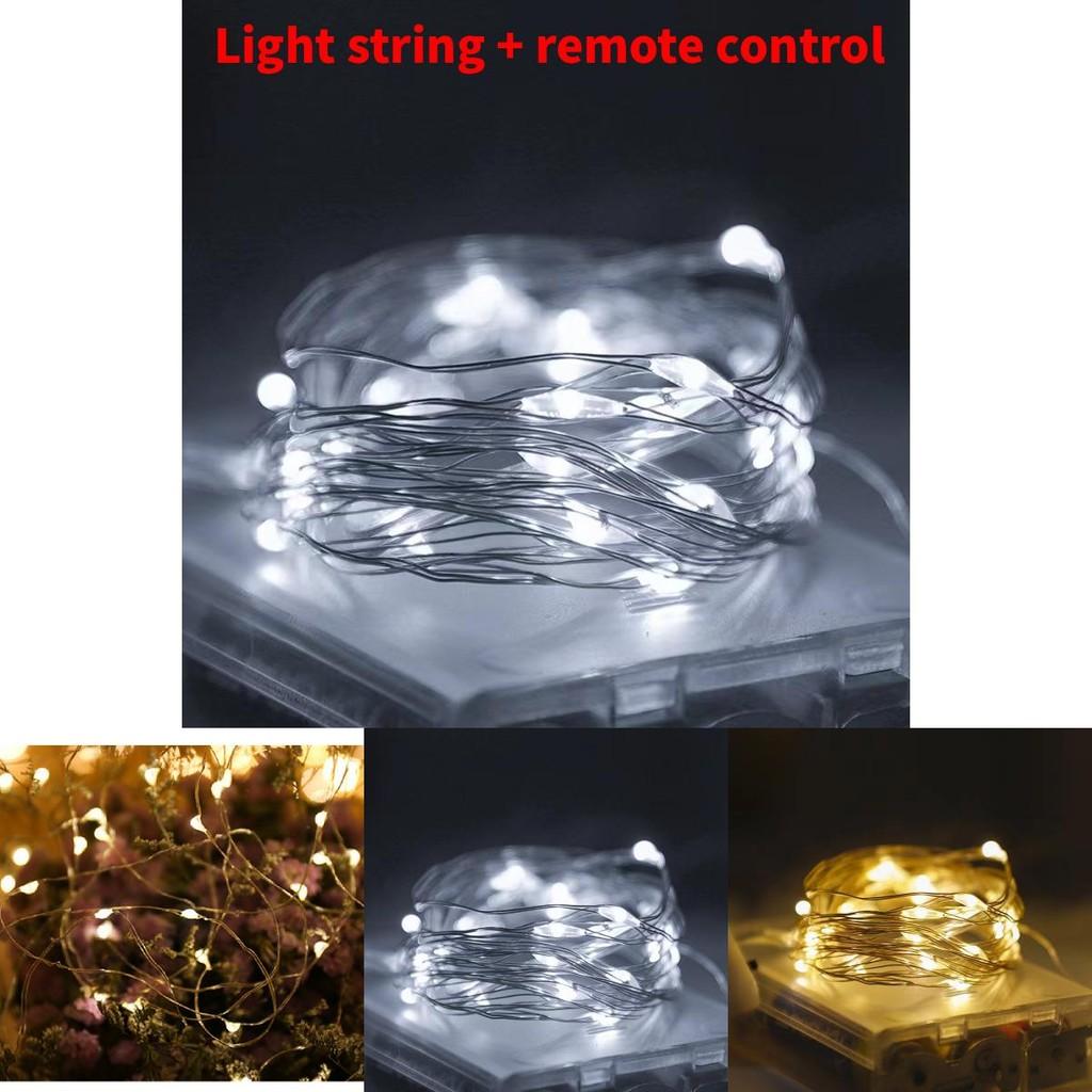Battery Box Copper Wire Led String Light For Christmas Decor And Festive Events