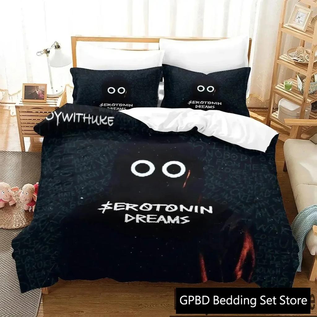 3D Print Boywithuke Bedding Set Single Twin Double Queen King Cal King Size Bed Linen Set