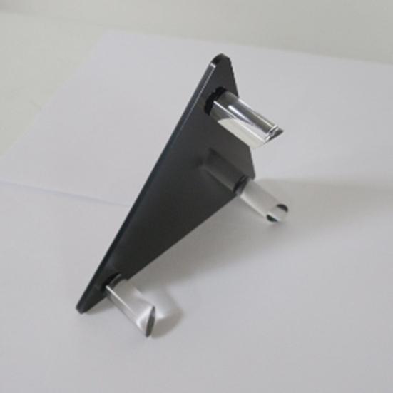 Ball Stand Stable Thickened Hollow Design Fall-resistant Solid Display Acrylic Triangle Soccer Volleyball Holder Ball Sports
