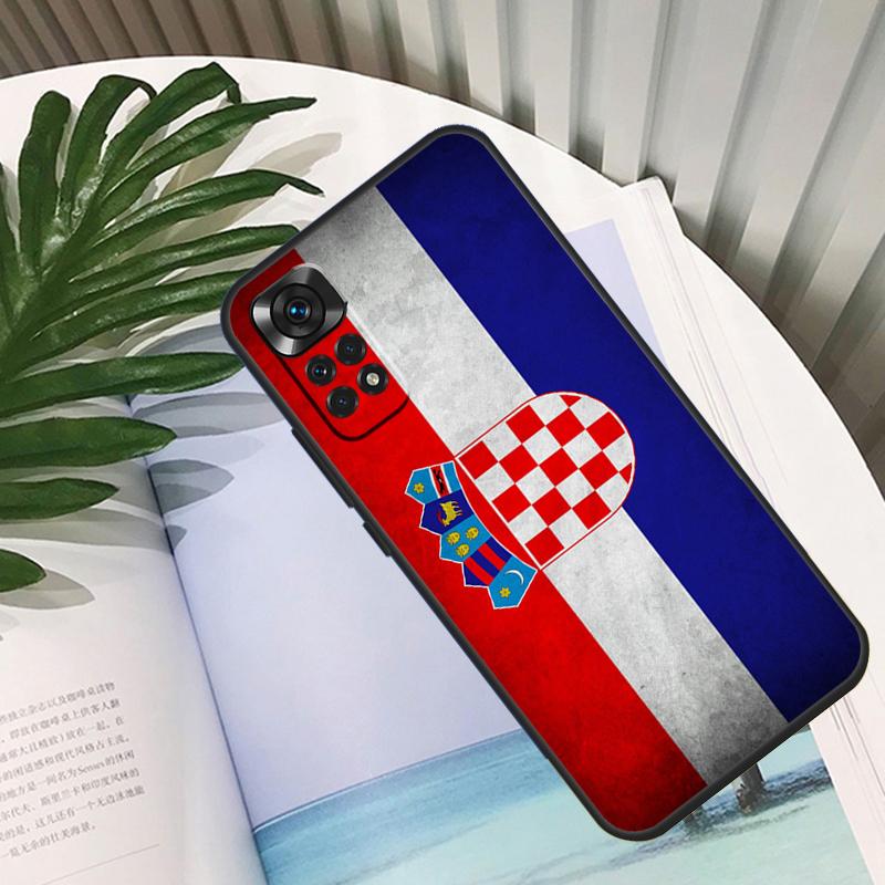 Croatia Flag Funda For Xiaomi Redmi Note 14 10 11 12 13 15 Pro Plus Case For Redmi 15 15C 14C 12C 10C 13C