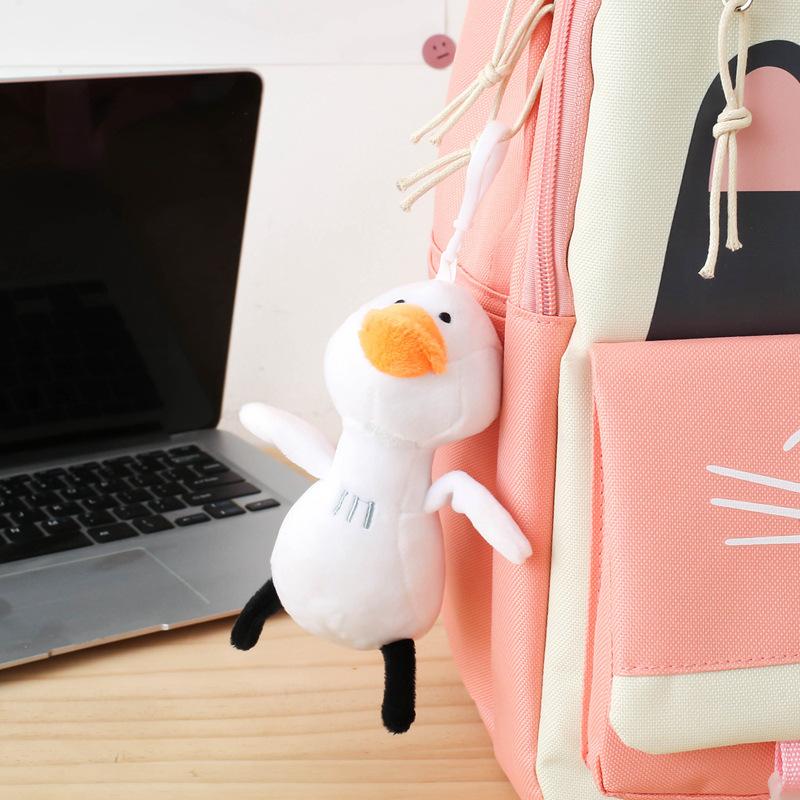 

School bag, elementary school bag, female cartoon cat, cute backpack, light and large capacity, junior high school student casual backpack