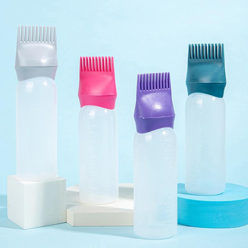 120 ml butelka szamponu do farbowania włosów aplikator farbowanie szczotka do farbowania czyszczenie włosów