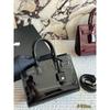 Womens Leather Crossbody Bag Tote Handbag Vintage Style Large Capacity Medium Size