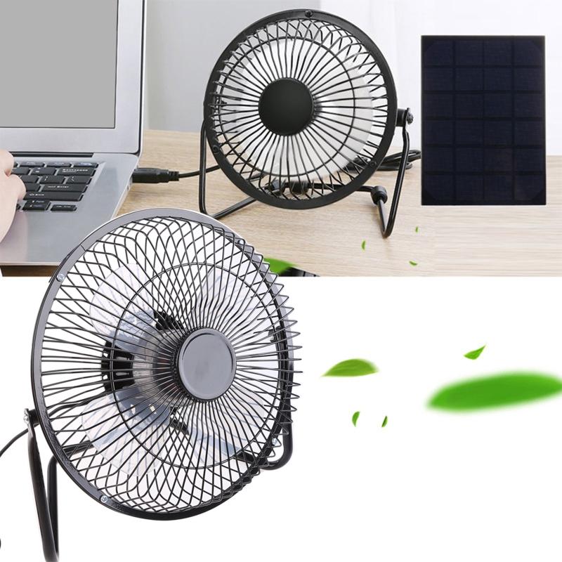 5,2W 8-Zoll Solar Abluftventilator Kit Luftabsauger Mini Ventilator Solarpanel Powered Lüfter für Hunde Hühnerstall