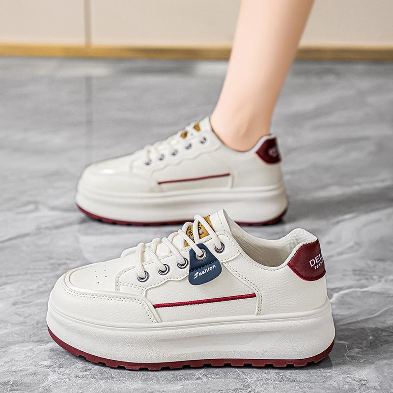 22 Spring New Breathable ins Thick-soled Athleisure Board Shoes Trendy Shoes 35