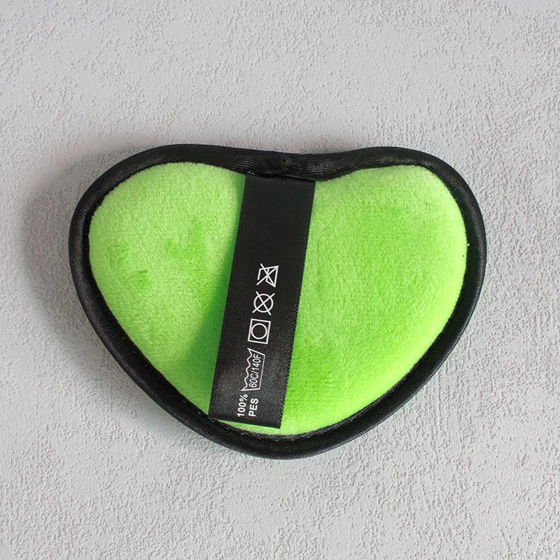 

1 Pcs Heart-Shaped Makeup Remover Pad, Cleaning Tool, Face Washing Tool, Travel Makeup Tool