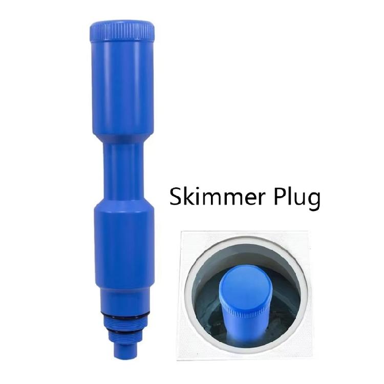 Multifuntional Pool Skimmer Winter Plug Skimmer Ice Guard Plastic Texture Ground Pool Accessory Skimmer Blowout Valves