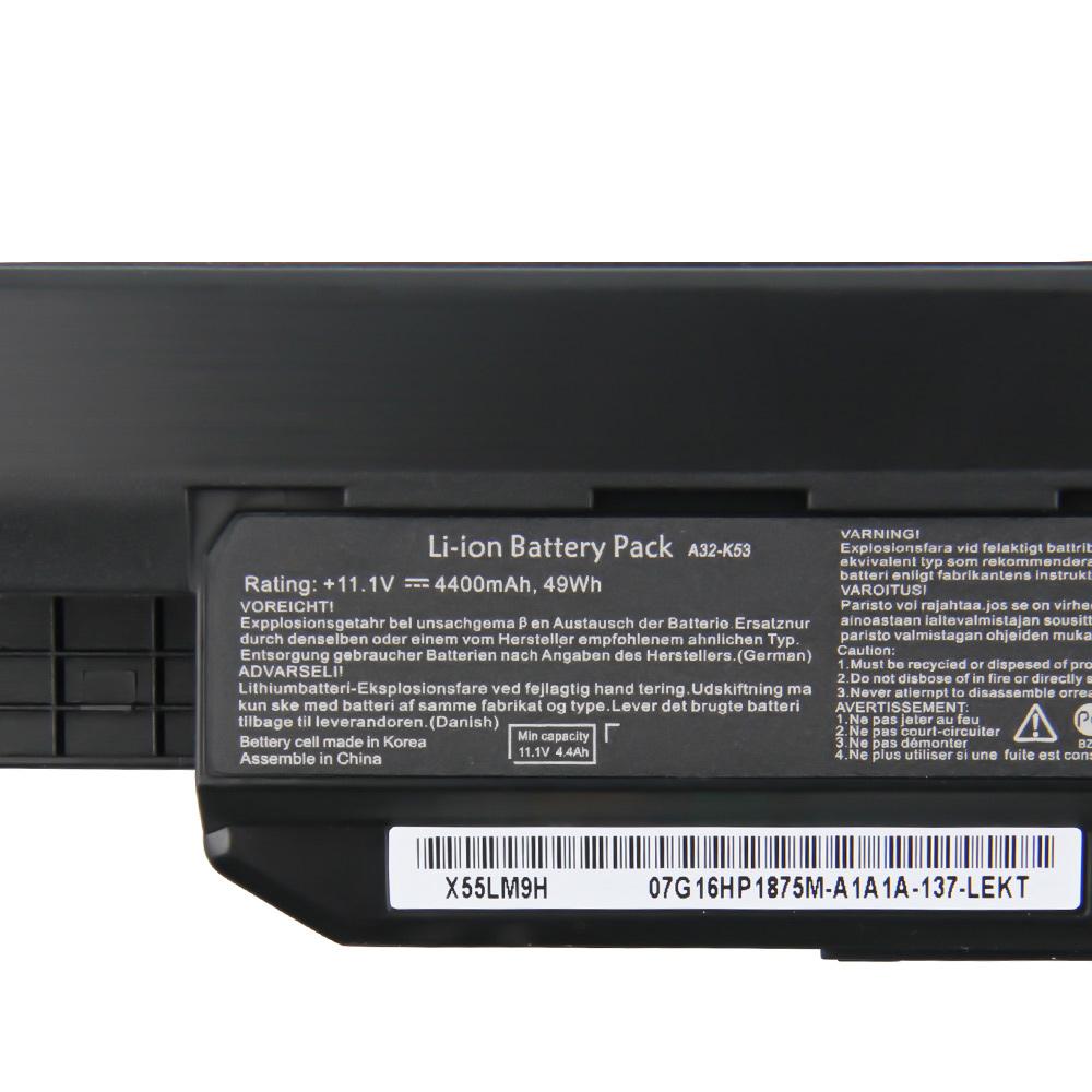 NEW Replacement Battery For ASUS A53S X44H K43S X53E X43B X54H X53S X43S X84H K53SA32-K53 A42-K53 A31-K53 Laptop Battery