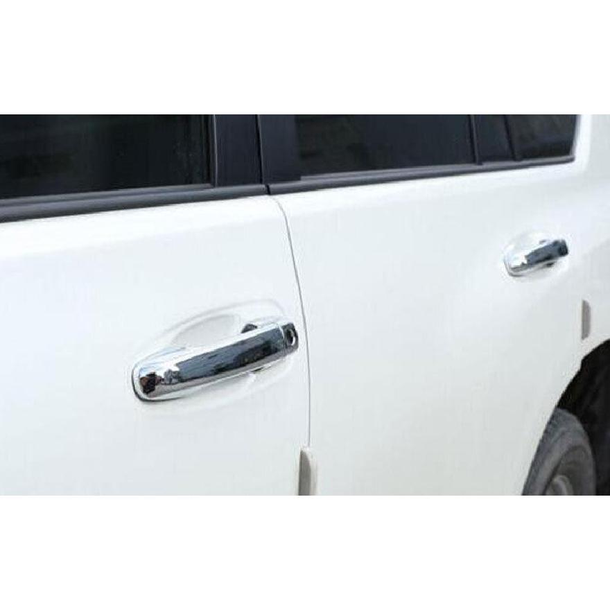 For Lexus GX460 2010-2022 Chrome Exterior Outside Smart Door Handle Cover 8pcs