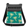 1 Stück Stofftasche mit Pflanzenmuster Damen Umhängetasche Posttasche 6918
