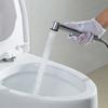 Bathroom Toilet Handheld Chrome ABS Bidet Sprayer Cleaning Shower Head Nozzle