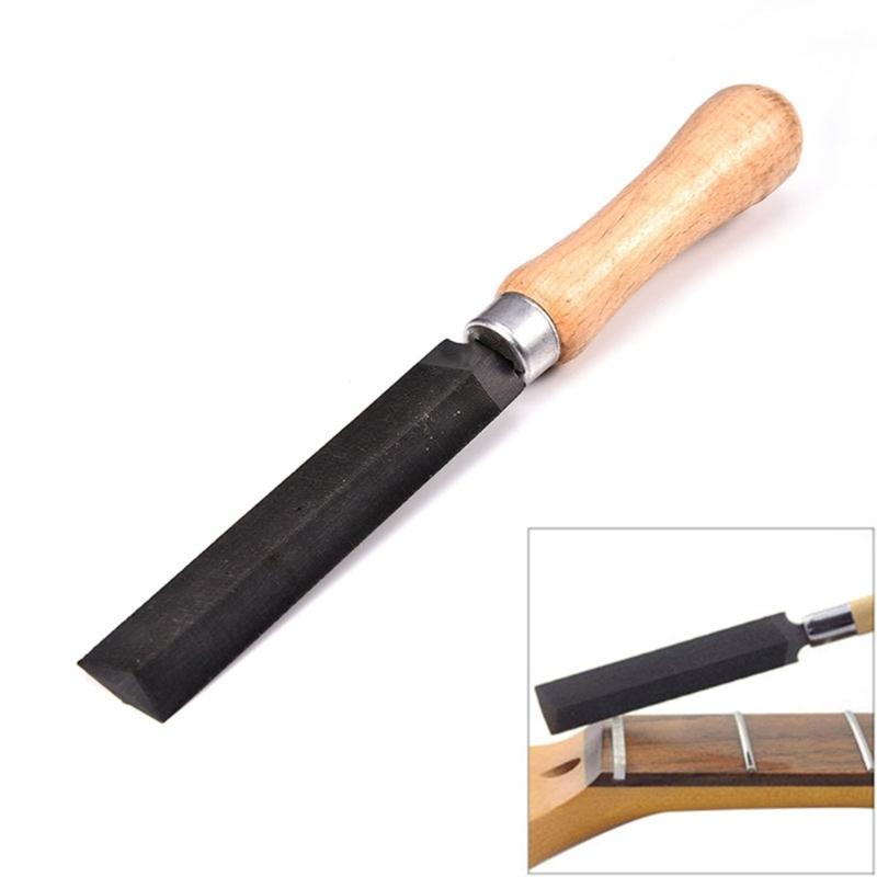 2 Pcs Guitar Ukulele Nut File Replacement Nut Saddle Slot Filing Repair Tools Guitar Nut Slotting Files Guitar Part