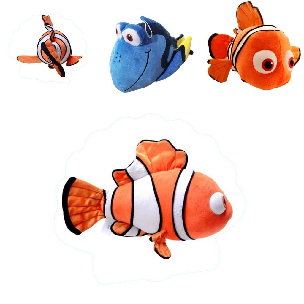 Brinquedo de Pelúcia Fofo Peixe-Palhaço Procurando Nemo Boneca Peixe Dory Presente de Aniversário Perfeito Para Crianças