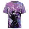Cartoon Sports Short Sleeve Anime Casual Summer Men's T-shirt 3D Digital Printing Japanese Anime Quick Dry Mesh