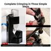 1pc Drop Hammer Type Manual Crimping Pliers Tool For Wire Terminal Crimping Electrical Equipment Supplies