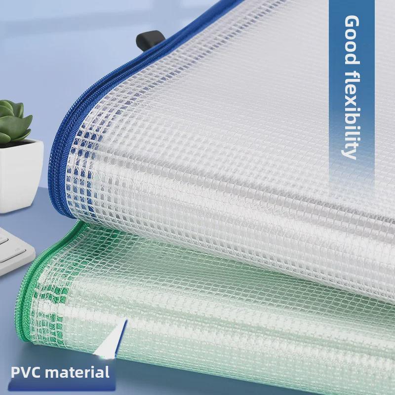 Large Capacity Transparent Waterproof File Bag for 8K Drawing and A3 Storage