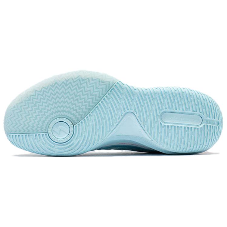 Nové basketbalové boty 361° Big3 4.0 QUICK Unisex s nízkým svrškem Modro-růžové 672321105-6