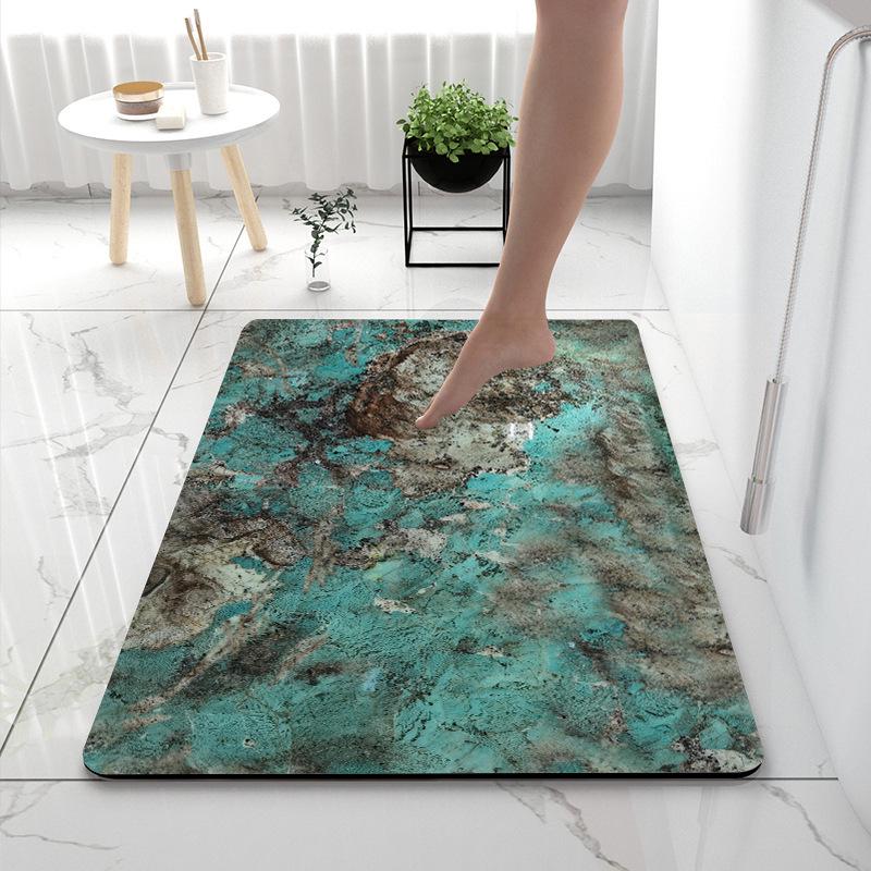 Dirt-Resistant Non-Slip Diatom Mud Bathroom Floor Mat