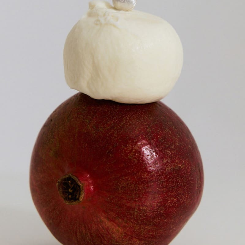 COLLECT SYNERGY c. engraved ball earrings