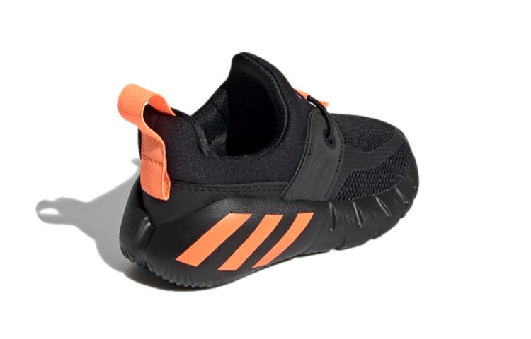 Adidas Rapidazen I Breathable Low top Toddler Shoes Black Orange Infant And Toddler FX2699
